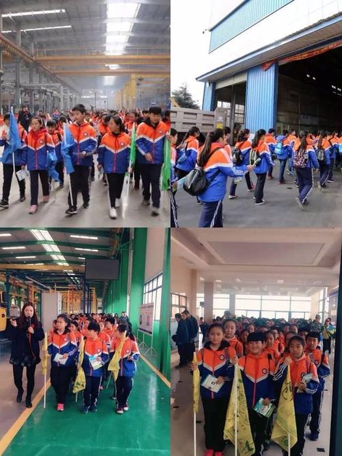 探究工业科技，弘扬工匠精神——三门峡市东风小学六年级网络科技研学之旅